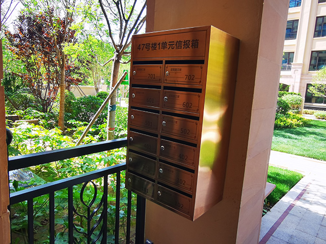 住宅小區(qū)信報(bào)箱