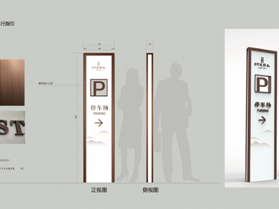 小區(qū)標(biāo)識系統(tǒng)設(shè)置尺寸的三大核心要素