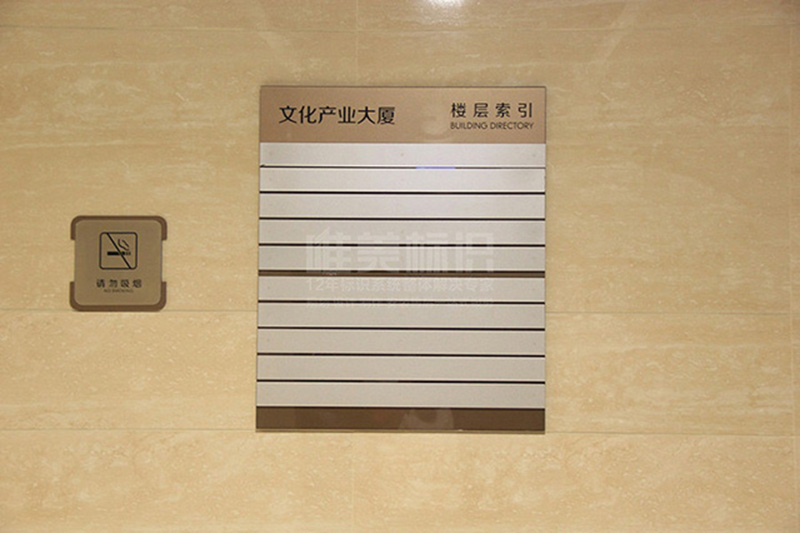 樓層總索引設計制作